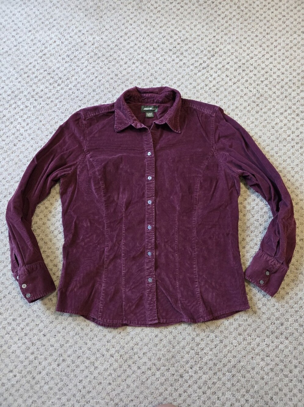 Eddie Bauer Corduroy Button Down Shirt